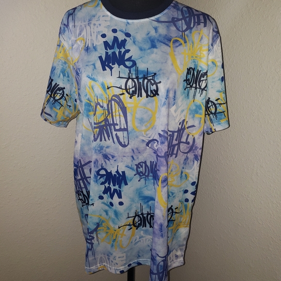 Mens Fresh Prints of Belair Graffiti Graphic Tee - Picture 3 of 11